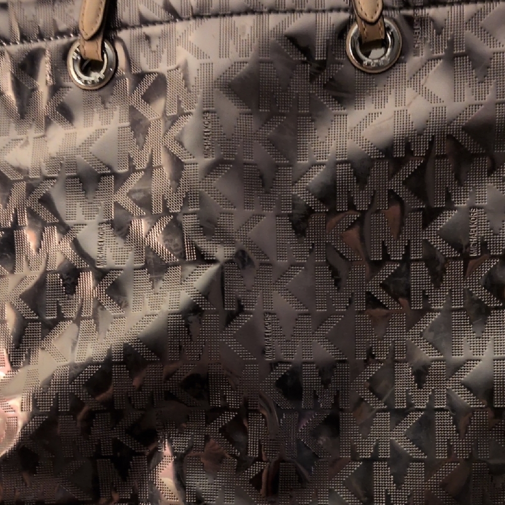 Michael Kors Shimmering Gold Tote - Picture 2 of 14